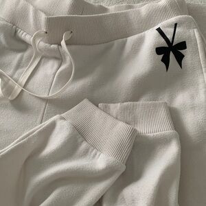Victoria’s Secret joggers with Black Bow Detail